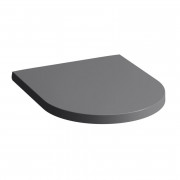 Сидіння з унітазною кришкою Laufen Kartell soft-close дюропласт графіт матовий H8913337580001