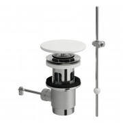 Донный клапан для раковины Laufen с керамической накладкой белый H8981910000001