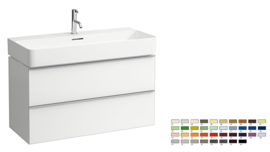 Тумба под раковину Laufen Space подвесная 93,3х40,8 см HPL цвет на выбор H4102021609991