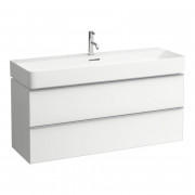 Тумба під раковину Laufen Space підвісна 118,1х40,8 см HPL білий H4102221601001