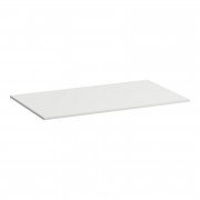 Столешница Laufen Space без выреза 87х52 см HPL белый матовый H4109501601001