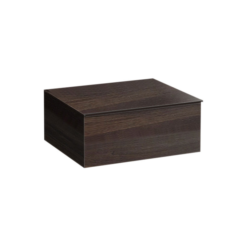 Шафка для ванної підвісної Laufen Space 58,5x51,8x24,9 см HPL темний в'яз H4111311601031