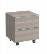 Шкафчик для ванной напольный Laufen Space 53,5x49,5x58 см на колесиках HPL светлый орех H4111921601011