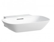 Раковина для ванной Laufen Ino 56х45 см без отверстий шлифованная керамика белый H8163020001091