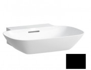 Раковина для ванной Laufen Ino 56х45 см без отверстий шлифованная керамика черный матовый H8163027161091