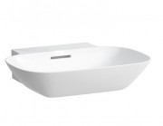 Раковина для ванной Laufen Ino 56х45 см без отверстий шлифованная керамика белый матовый H8163027571091