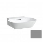 Раковина для ванної Laufen Ino 45х41 см без отворів шліфована кераміка графіт матовий H8163007581091