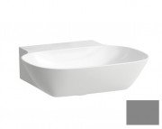 Раковина для ванной Laufen Ino 45х41 см с 1 отверстием шлифованная керамика графит матовый H8163007581121