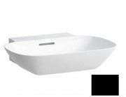 Раковина для ванной Laufen Ino 56х45 см без отверстий шлифованная керамика черный матовый H8163027161091