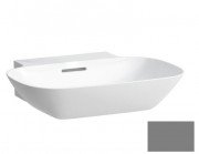 Раковина для ванной Laufen Ino 56х45 см без отверстий шлифованная керамика графит матовый H8163027581091