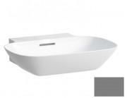 Раковина для ванної Laufen Ino 56х45 см без отворів шліфована кераміка графіт матовий H8163027581091