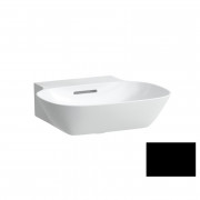 Раковина для ванной Laufen Ino 45х41 см без отверстий керамика черный матовый H8153017161091