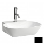 Раковина для ванной Laufen Ino 45х41 см с 1 отверстием керамика черный матовый H8153017161111