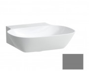 Раковина для ванной Laufen Ino 45х41 см без отверстий под смеситель керамика графит матовый H8153017581121