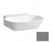 Раковина для ванной Laufen Ino 45х41 см без отверстий под смеситель керамика графит матовый H8153017581121