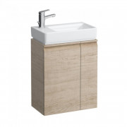 Тумба под раковину Laufen Pro S подвесная 47х27,5 см полка справа МДФ светлый дуб H4830010954791