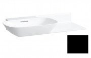 Раковина для ванной Laufen Ino 90х45 см без отверстий полка справа керамика черный матовый H8133027161091