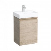 Тумба під раковину Laufen Pro S підвісна 41,5х32,1 см петлі праворуч МДФ світлий дуб H4833020964791