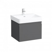 Тумба під раковину Laufen Pro S підвісна 52х45 см МДФ графіт H4833520964801