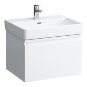 Тумба под раковину Laufen Pro S подвесная 57х45 см МДФ белый глянцевый H4833720964751