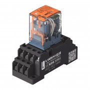 Промежуточное реле с разъемом Tervix Pro Line LBJ27 4NO+4NC 5A 230B 662170