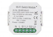 Умный выключатель Tervix Pro Line WiFi Switch 2 клавиши 433421