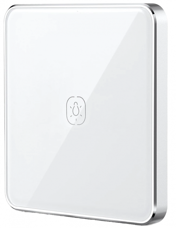 Умная сенсорная кнопка-выключатель Tervix Pro Line ZigBee Touch Switch 1 клавиша на батарейках 432031