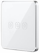 Умная сенсорная кнопка-выключатель Tervix Pro Line ZigBee Touch Switch 3 клавиши на батарейках 438031
