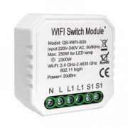 Умный выключатель Tervix Pro Line WiFi Switch 1 клавиша/розетка 432421