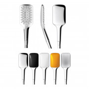 Душова лійка Laufen MyCity 120 3 режими з RubiClean та Ecochoice хром/білий H3619830843711