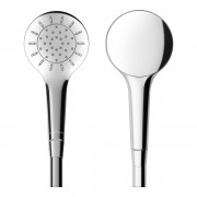 Душевая лейка Laufen ⌀100 мм 1 режим с ограничителем потока хром H3619820041531