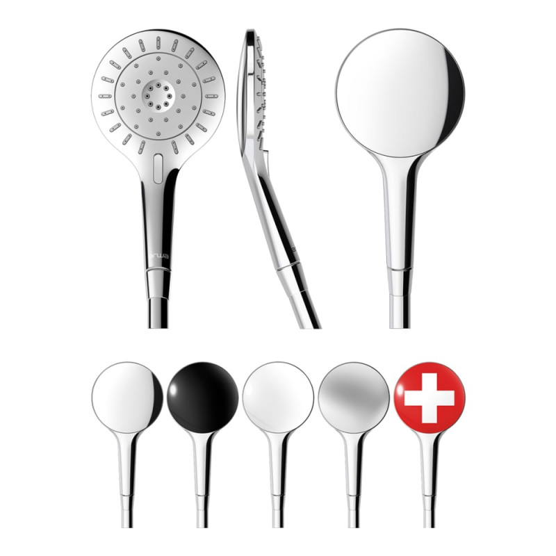 Душова лійка Laufen MyTwin ⌀120 мм 3 режими хром HF939029100000