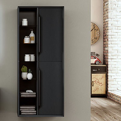 Пенал подвесной Kolpa San Ramona R 1432/640 638x300x1434 мм МДФ антрацит 514360