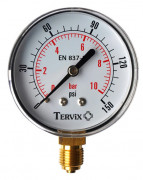 Манометр Tervix Pro Line 100 0-6 бар 1/2'' радиальное подключение 355412
