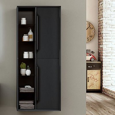 Пенал подвесной Kolpa San Ramona R 1432/640 638x300x1434 мм МДФ антрацит 514360