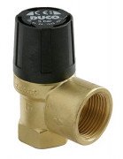 Клапан предохранительный Duco 1,5 бар 1''х1 1/4'' латунь 15020