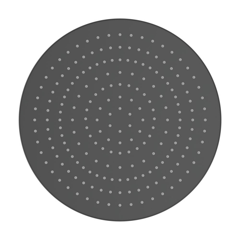 Лійка для верхнього душу Laufen ⌀300 мм чорний матовий титан з PVD-покриттям H3679810812321