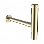 Дизайнерський сифон для раковини Laufen золото з PVD-покриттям H3749800010001