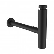 Дизайнерський сифон для раковини Laufen чорний матовий титан з PVD-покриттям H3749800810001