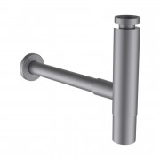 Дизайнерський сифон для раковини Laufen матова нержавіюча сталь з PVD-покриттям H3749800900001
