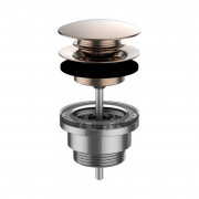 Донный клапан для раковины Laufen Automatic Clic 1¼'' розовое золото с PVD-покрытием H3709890821041