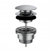 Донный клапан для раковины Laufen Automatic Clic 1¼'' хром H3709890041041