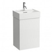 Тумба под раковину Laufen Kartell 43,3х33,1 см петли слева МДФ белый матовый H4075030336401