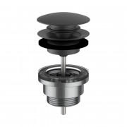 Донный клапан для раковины Laufen Automatic Clic 1¼'' черный матовый титан с PVD-покрытием H3709890811041