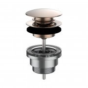 Донный клапан для раковины Laufen Automatic Clic 1¼'' розовое золото с PVD-покрытием H3709890821041