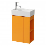 Тумба під раковину Laufen Kartell 44х27 см петлі зліва МДФ охра H4075170336431