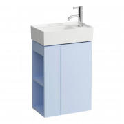 Тумба під раковину Laufen Kartell 44х27 см петлі праворуч МДФ сіро-блакитний H4075180336451