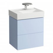 Тумба под раковину Laufen Kartell 58х45 см МДФ серо-голубой H4075680336451