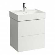 Тумба під раковину Laufen Kartell 58х45 см МДФ білий H4075690336401