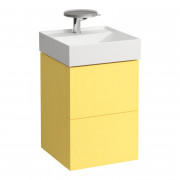 Тумба под раковину Laufen Kartell 44х45 см МДФ желтый H4075080336441